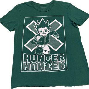 Mens Hunter X Hunter Anime Gon Freecss Green Tee Shirt Small S by Loot Crate